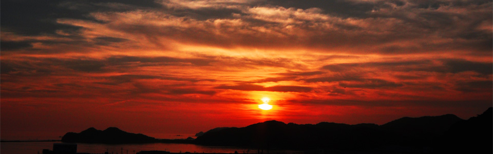 サンセット牛深 | 天草最南端の牛深にある美しい夕陽の見える宿